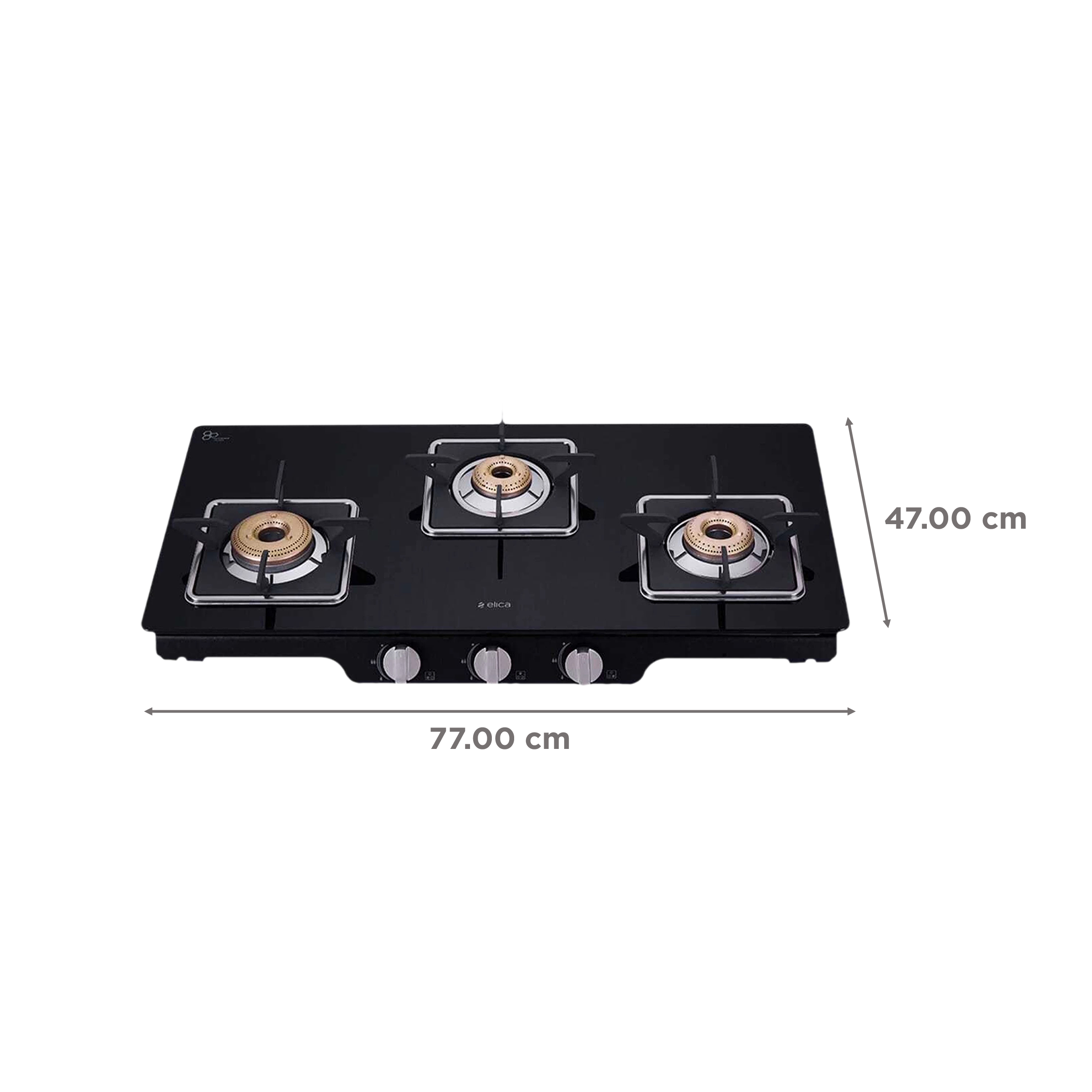 Elica 3 burner gas stove deals price